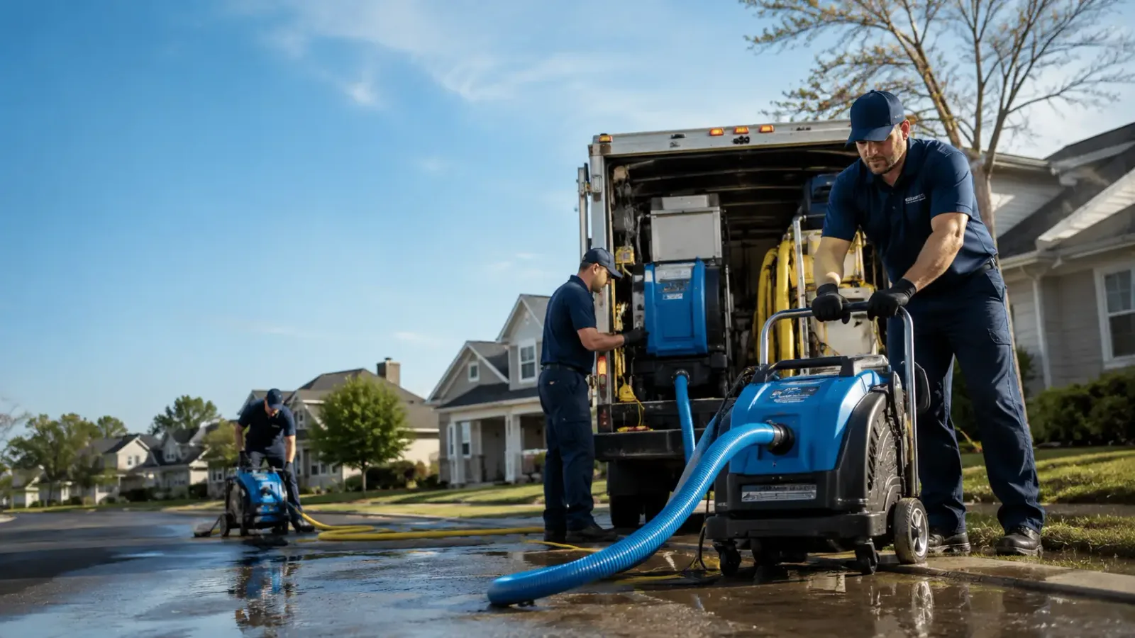 Flood Damage Cleanup in Burr Oak, KS
